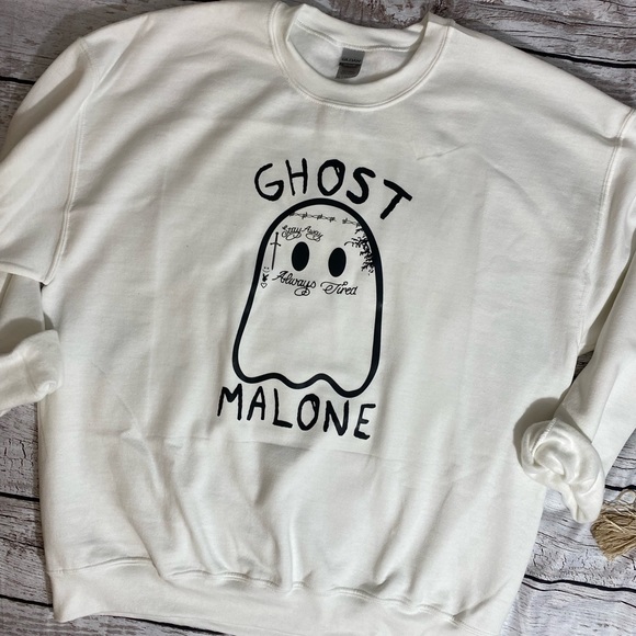 Tops - Ghost Malone Halloween Sweatshirt